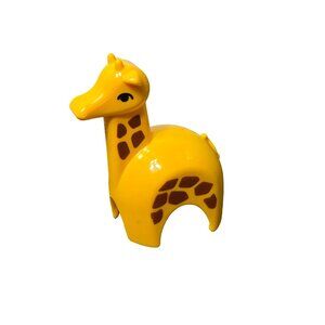 Viking Toys Safari Yellow Plastic Giraffe Toy Replacement Imaginative Play